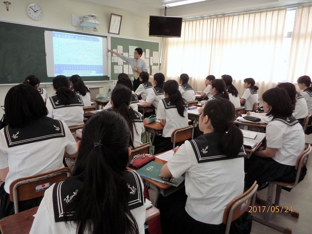 田園調布雙葉高等学校校内画像